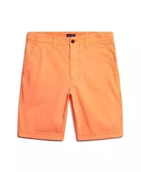 Брюки Superdry Regular Chino Pants, оранжевый