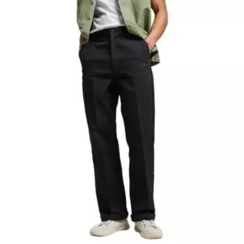 Брюки Superdry Vintage chino, черный