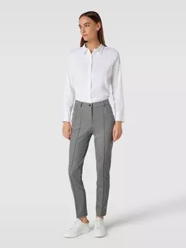 Брюки суперузкого кроя, модель «LILLYTH NEW» Raphaela By Brax, светло-серый