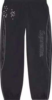 Брюки Supreme AOI Glow-In-The-Dark Track Pant 'Black', черный