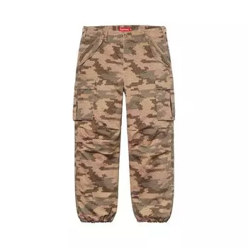 Брюки Supreme Cargo Pant 'Tan Camo', желто-коричневый