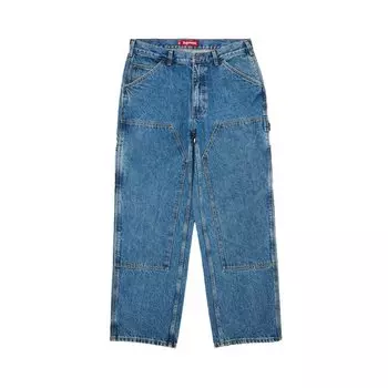 Брюки Supreme Double Knee Painter Pant, синий