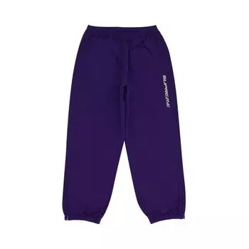 Брюки Supreme Warm Up Pant, фиолетовый