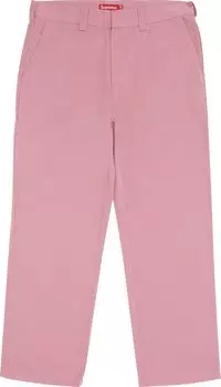 Брюки Supreme Work Pant 'Dusty Pink', розовый