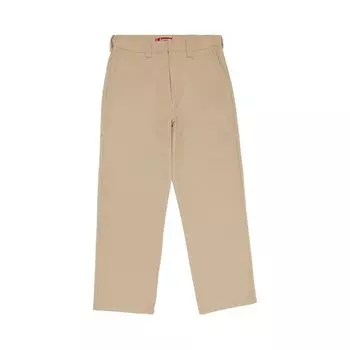 Брюки Supreme Work Pant, бежевый