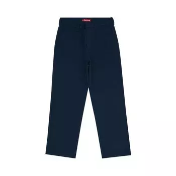 Брюки Supreme Work Pant, синий