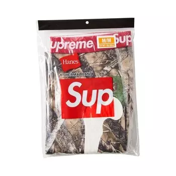 Брюки Supreme x Hanes Bones Thermal Pant (1 Pack) TrueTimber HTC Fall Camo, разноцветный