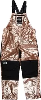 Брюки Supreme x The North Face Metallic Bib Pants 'Rose', розовый