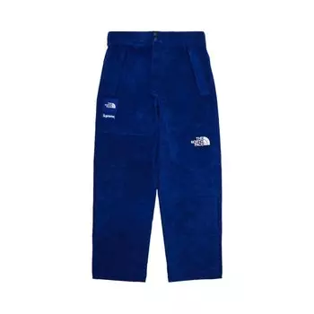 Брюки Supreme x The North Face Suede Mountain Pant, синий