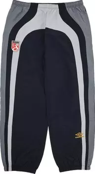 Брюки Supreme x Umbro Track Pant 'Black', черный