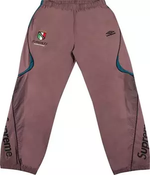 Брюки Supreme x Umbro Track Pant 'Dusty Plum', фиолетовый