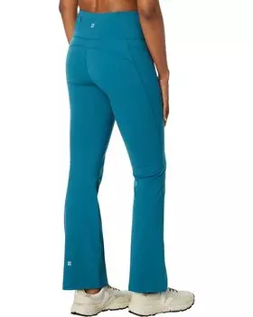 Брюки Sweaty Betty Power 30" Workout Boot Cut 2.0, цвет Cabin Blue