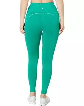 Брюки Sweaty Betty Therma Boost 2.0 Running Leggings, цвет Electro Green