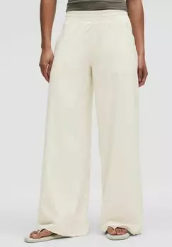 Брюки SWIFT WIDE MID-RISE lululemon, белый