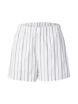 Брюки свободного кроя Abercrombie & Fitch, белый