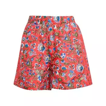 Брюки свободного кроя ADIDAS ORIGINALS Adidas Originals x Liberty London, цвет Cranberry
