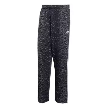 Брюки свободного кроя ADIDAS ORIGINALS Firebird, цвет Black/mottled black