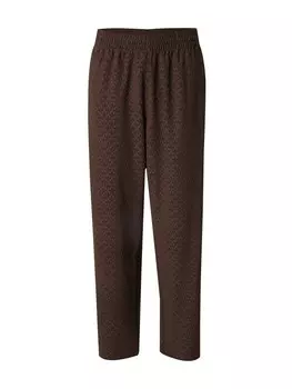 Брюки свободного кроя ADIDAS ORIGINALS, коричневый