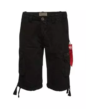 Брюки свободного кроя ALPHA INDUSTRIES Jet, черный