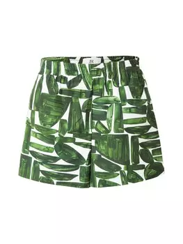 Брюки свободного кроя Banana Republic, цвет Green/Dark green