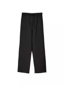 Брюки свободного кроя Bershka, черный