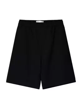 Брюки свободного кроя Bershka, черный