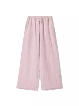 Брюки свободного кроя Bershka, цвет Grenadine