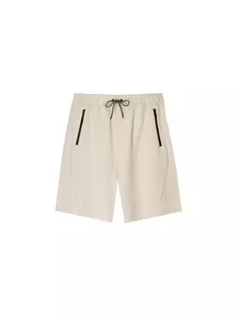 Брюки свободного кроя Bershka, песочный