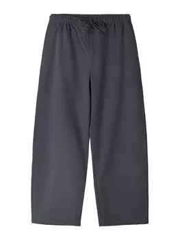 Брюки свободного кроя Bershka, серый