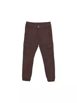 Брюки свободного кроя EN FANT, коричневый