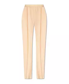 Брюки свободного кроя Fabiana Filippi, бежевый