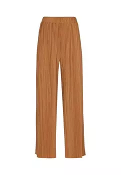 Брюки свободного кроя faina Fashion Look, кэмел