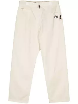 Брюки свободного кроя Fila x Aries Walking, серый