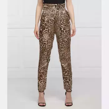 Брюки свободного кроя Galle Paris, коричневый