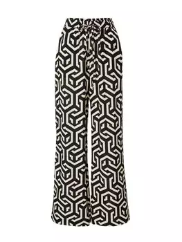 Брюки свободного кроя Guido Maria Kretschmer Women Hellen, черный/белый