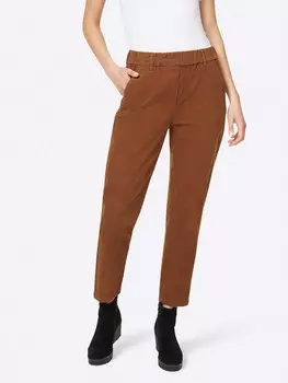 Брюки свободного кроя heine, коричневый