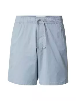 Брюки свободного кроя HOLLISTER, светло-синий