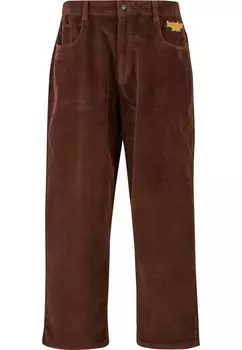 Брюки свободного кроя HOMEBOY Monster, коричневый