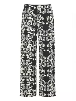 Брюки свободного кроя ICHI, черный