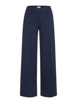 Брюки свободного кроя ICHI IX KATE, морской синий