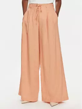 Брюки свободного кроя из ткани Vicolo, оранжевый