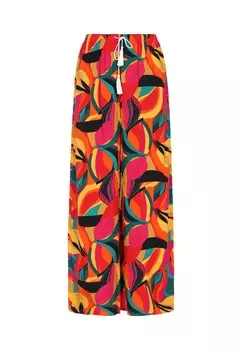 Брюки свободного кроя IZIA Fashion Look, разноцветный