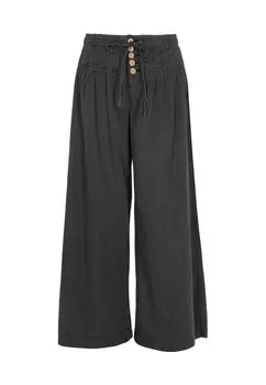 Брюки свободного кроя IZIA, пятнистый черный