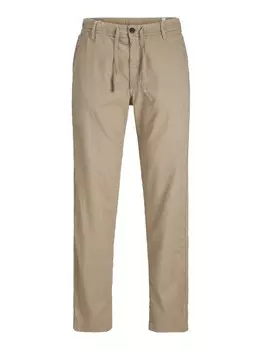 Брюки свободного кроя JACK & JONES JPSTKANE, бежевый