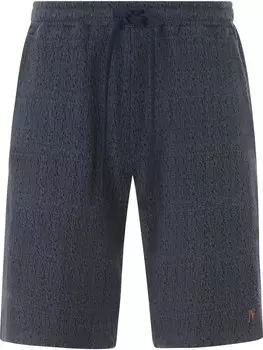 Брюки свободного кроя Jan Vanderstorm Leifkar, темно-синий