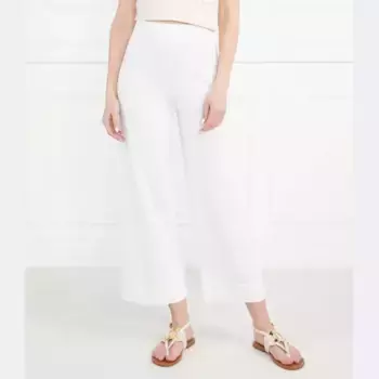 Брюки свободного кроя Liviana Conti, белый