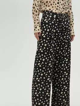 Брюки свободного кроя Lola Casademunt, черный