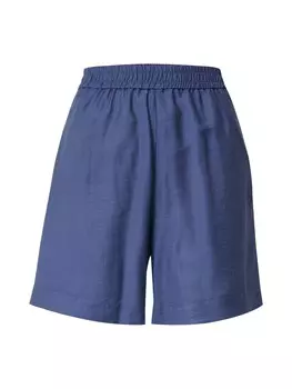 Брюки свободного кроя MSCH COPENHAGEN Disa, темно-синий