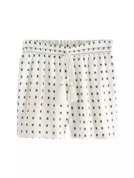 Брюки свободного кроя Next, белый