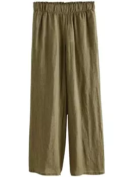 Брюки свободного кроя Next, хаки